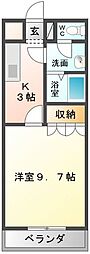 間取図画像 1K