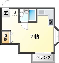 間取図画像 ワンルーム