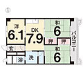 須賀ハイツ4階5.3万円