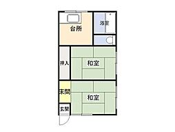 佐藤アパートの間取図画像