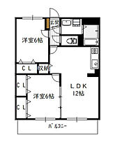 サンヴィレッジ 101号 ｜ 宮崎県宮崎市吉村町南今村4050-1（賃貸マンション2LDK・1階・56.85㎡） その2