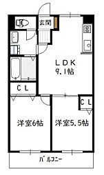 Ｓ grande 大塚南（2LDK） 1階2LDKの間取り