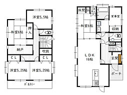 JR日豊本線 宮崎神宮駅 徒歩15分 5SLDKの間取り