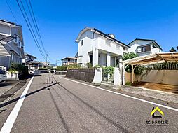 学園木花台北1丁目 角地 建築条件なし売地