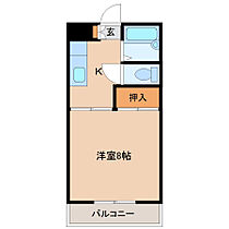 本郷ビューハイツ 302号室 ｜ 宮崎県宮崎市本郷１丁目17-2（賃貸マンション1K・2階・28.59㎡） その2