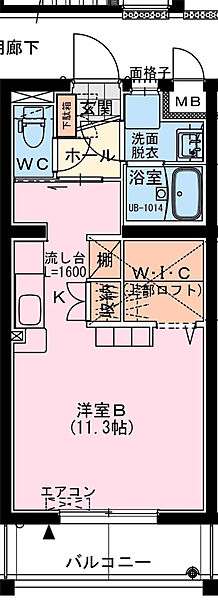 ラファエラ 502｜宮崎県宮崎市元宮町(賃貸アパート1R・5階・30.40㎡)の写真 その2