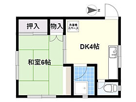 ハイツアンド 201号室 ｜ 宮崎県宮崎市松橋１丁目6-7（賃貸マンション1DK・2階・23.82㎡） その2