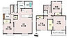 間取り：B号棟3490万円(土地50坪・建物28坪)