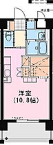 Sky Design III 402 ｜ 宮崎県宮崎市大淀１丁目6-7（賃貸マンション1R・4階・31.98㎡） その2