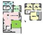 間取り：居室が4部屋あり、和室と洋室両部屋ある調和のとれたお家です♪ウォークインクローゼット付♪