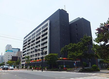 大分市役所 693m