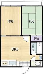 間取図画像 2DK