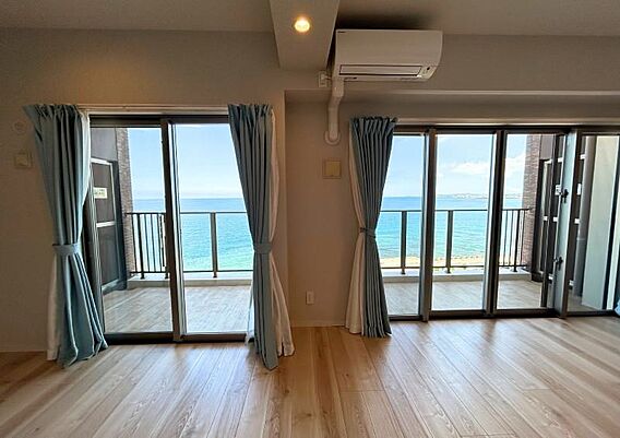 居室からの眺望...