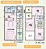 間取り：4号棟☆4ＬＤＫ＋ウォークインクローゼット☆駐車2台可能♪