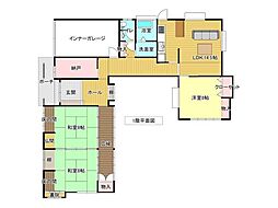 上藤島貸家 3LDKの間取り