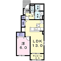 リベルテ II  ｜ 兵庫県丹波市氷上町石生（賃貸アパート1LDK・1階・50.09㎡） その2