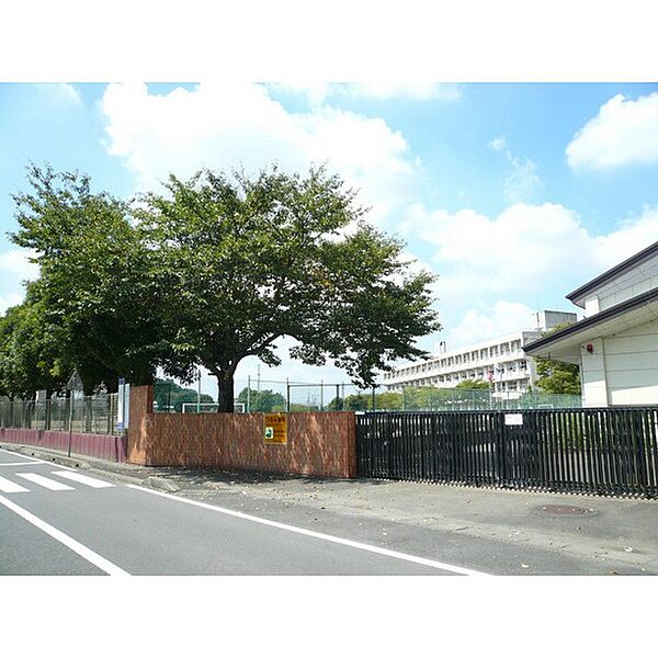 画像17:中学校「水戸市立石川中学校まで1392ｍ」水戸市立石川中学校