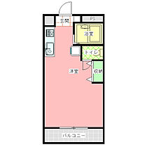 コーポピアかすが A25 ｜ 茨城県水戸市堀町1102-2（賃貸マンション1R・2階・24.48㎡） その2