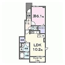 ＳＨＩＮＹＡＳＨＩＫＩ　ＡＰIII 101 ｜ 茨城県水戸市新荘2丁目（賃貸アパート1LDK・1階・44.02㎡） その2