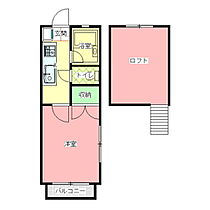 ツインヒルズ22 201 ｜ 茨城県水戸市袴塚2丁目（賃貸アパート1K・2階・19.83㎡） その2