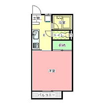 ジュネスＳ 205 ｜ 茨城県水戸市渡里町（賃貸アパート1K・2階・22.68㎡） その2