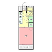 メゾンときわ 202 ｜ 茨城県水戸市渡里町（賃貸マンション1DK・2階・22.86㎡） その2