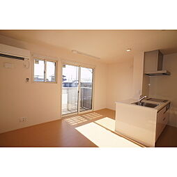 アクアパーム　Ｅ 201 2階1LDKのリビング/ダイニング
