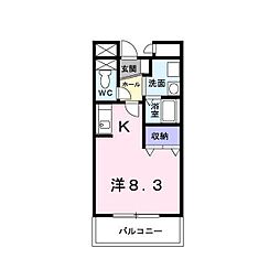 間取図画像 ワンルーム