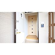 お掃除しやすい玄関