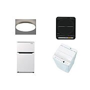 充実の家電4点完備
