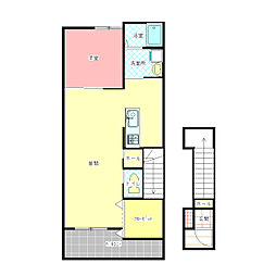 Maison Parc 1LDKの間取図画像