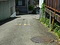 東側　市道