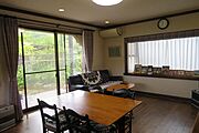 リビング掃き出し窓からテラスへ