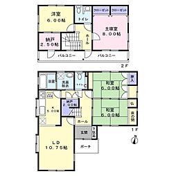 バス 遠藤新田バス停下車 徒歩2分