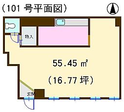服部レディスプラザの間取図画像