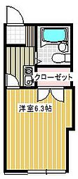 間取図画像 1K