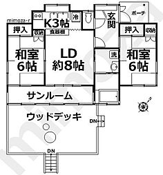 名鉄赤沢別荘地 平屋建て
