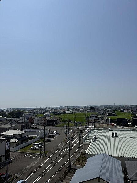 7階バルコニーからの眺望
