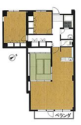 ルシオン伊豆宇佐美 3LDKの間取図画像