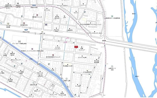地図を拡大表示