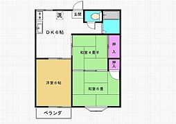 間取図画像 3DK