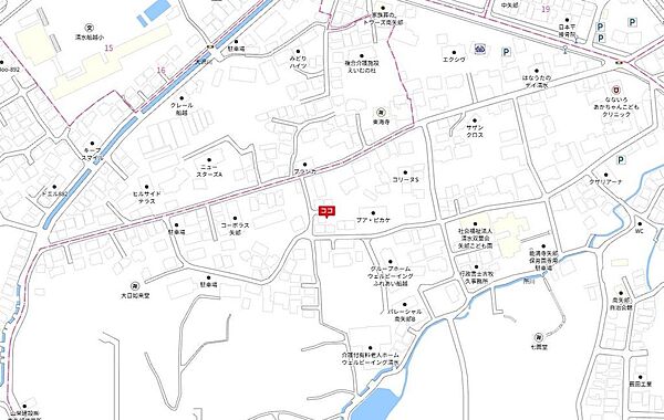 地図を拡大表示