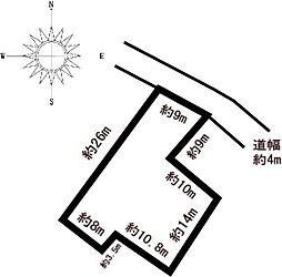 バス 西山口小学校停下車 徒歩15分