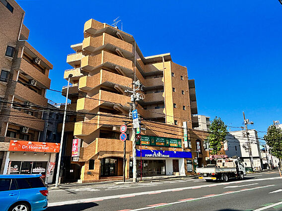 白楽駅より、六...