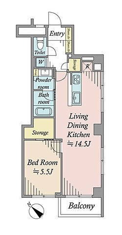 間取り ユニー千石 3階/-