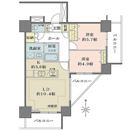 3階部分・南東...