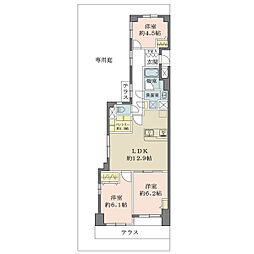 藤和上永谷ハイタウン 3LDKの間取り