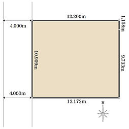 三鷹市井口４丁目の土地