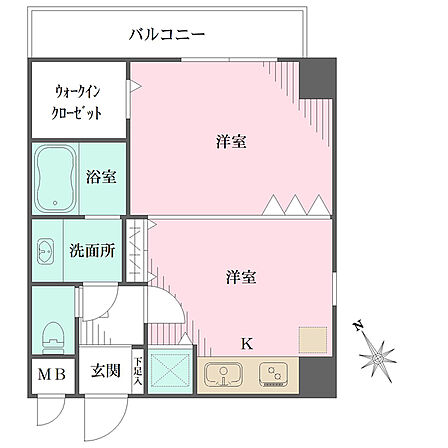 2K 間取り