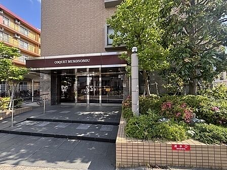 地上7階建ての最上階部分につき、陽当り・通風・眺望良好。上階からの足音を気にせず生活できます。【現地外観写真】